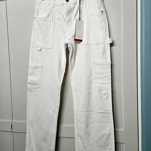 White Q2 Cargo Pants